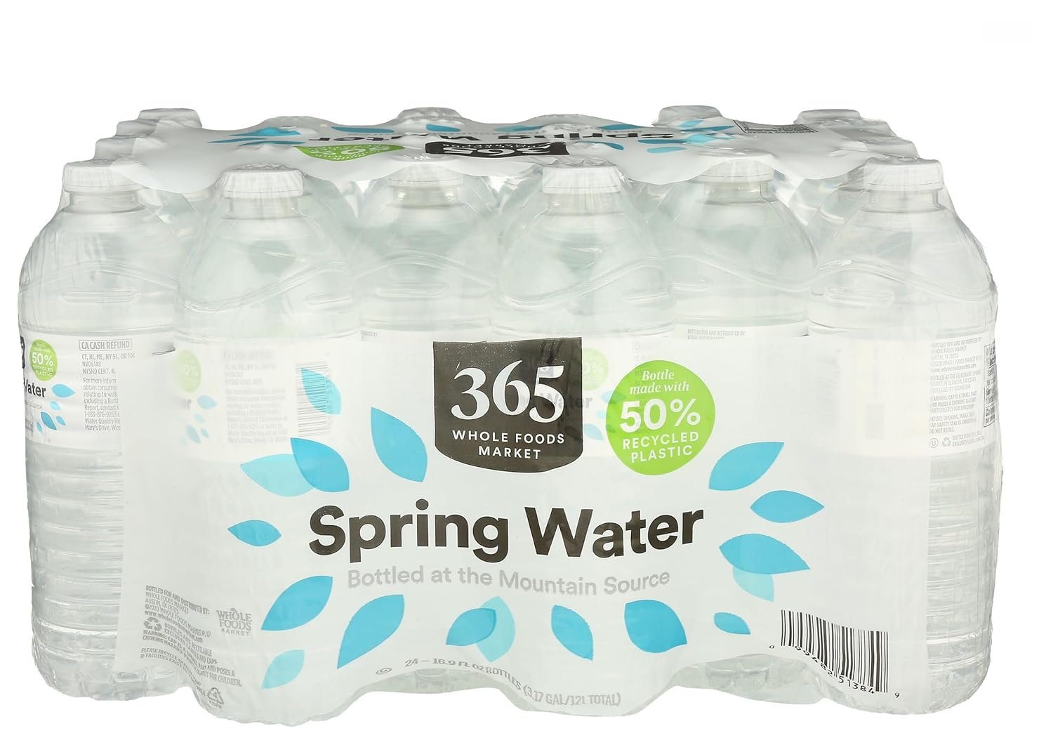 365 by Whole Foods Market, Spring Water, 16.9 Fl Oz