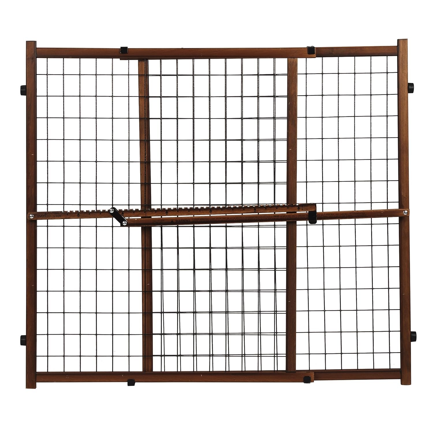 Evenflo Position & Lock Tall and Wide Value Adjustable Baby Gate (Farmhouse Collection)