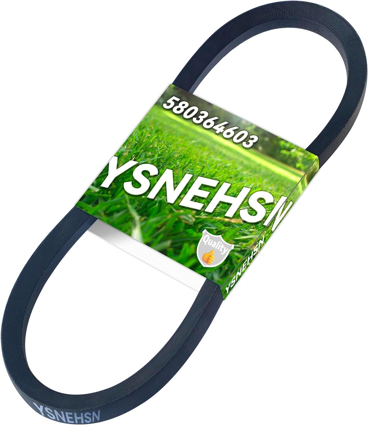 580364603 Lawn Mower Drive Belt Fits for Husqvarna HU675AWD HU700AWD HU725AWD HU800AWD Replaces 580364610 (3/8″ x 64-1/2″)